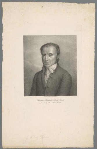 Portrait of Christian Friederich Lebrecht Strack