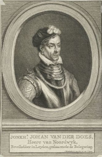 Portrait of Johan van der Does