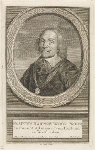 Portrait of Maarten Harpertszoon Tromp