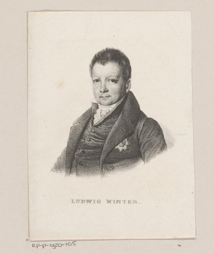 Portrait of Ludwig Georg Winter