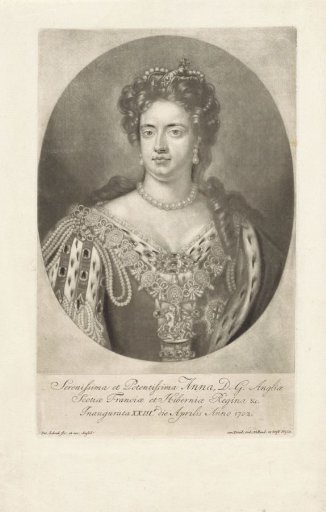 Portrait of Anna Stuart, Queen of England