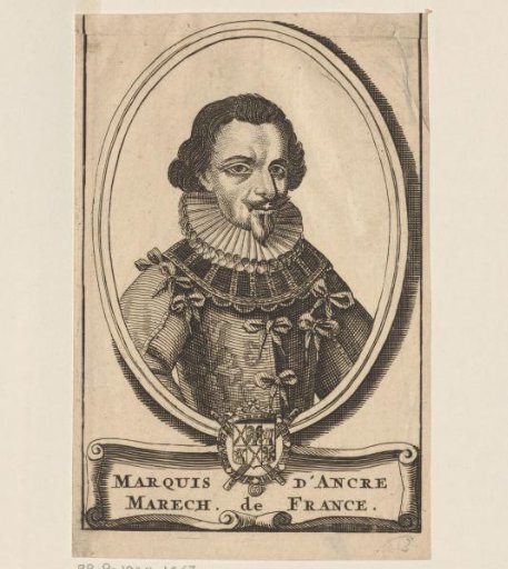 Portrait of Concino Concini, Marquis of Ancre
