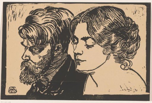 Self-portrait with Johanna Catharina van der Markt