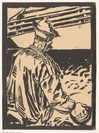 Dockworker with a cap