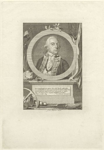 Portrait of Jan Hendrik van Kinsbergen