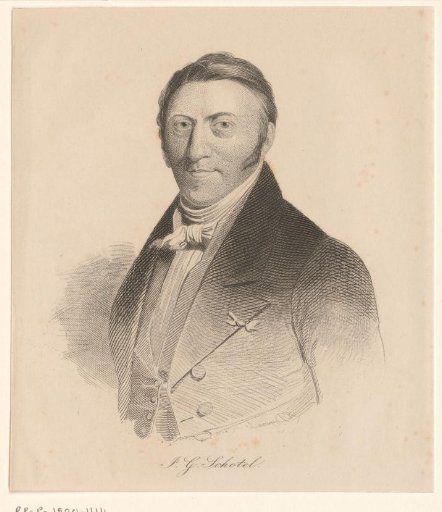 Portrait of Johannes Christiaan Schotel
