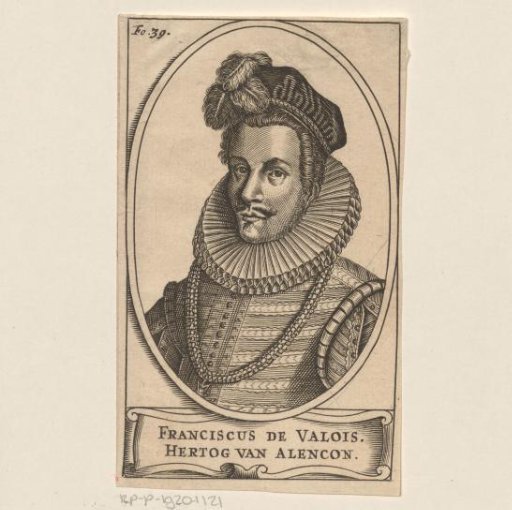 Portrait of François-Hercule de Valois, Duke of Anjou