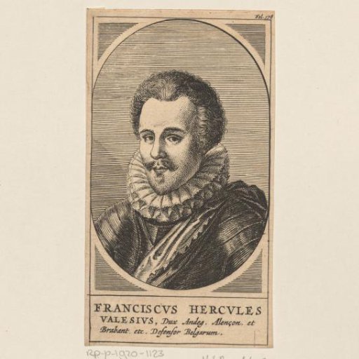Portrait of François-Hercule de Valois, Duke of Anjou