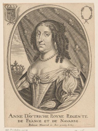 Portrait of Anne of Austria, Queen of France