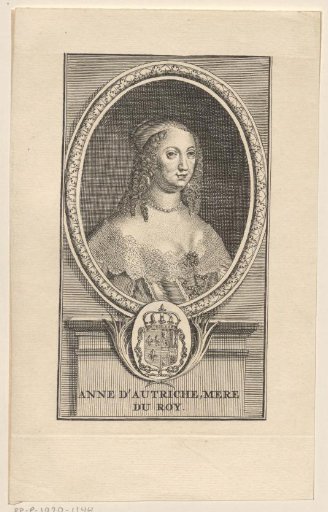 Portrait of Anne of Austria, Queen of France
