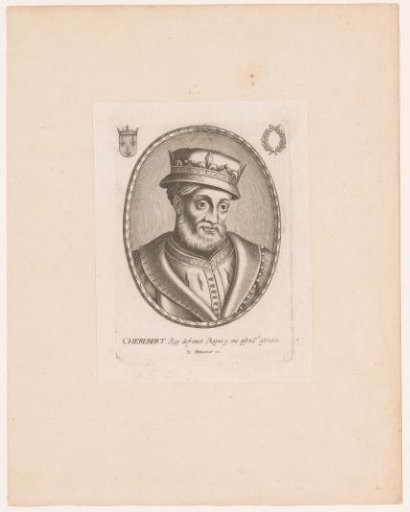 Portrait of Charibert I