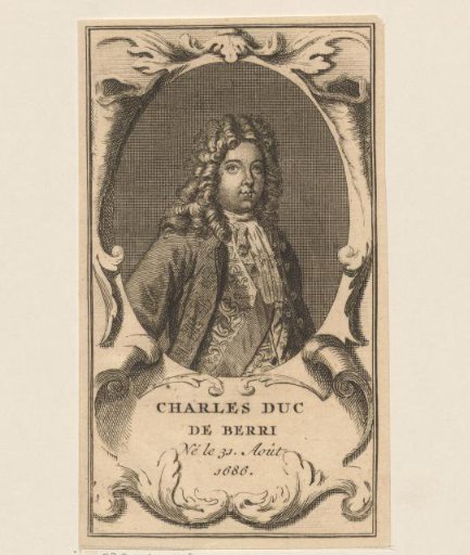 Portrait of Charles of France, Duke of Berry