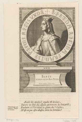 Portrait of Bertrada of Laon