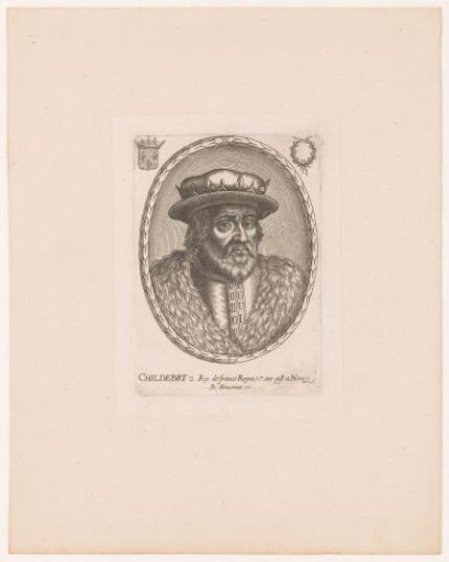 Portrait of Childebert II of France