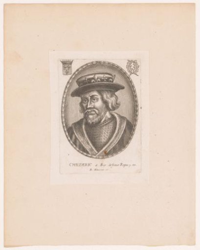 Portrait of Childeric II of France