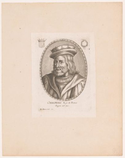Portrait of Chilperic I of the Franks