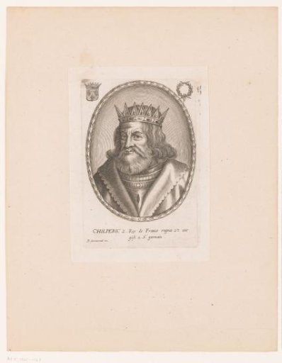 Portrait of Chilperic II of the Franks