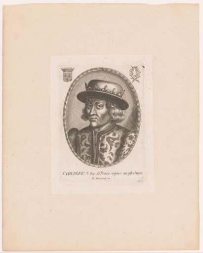 Portrait of Chilperic III of the Franks