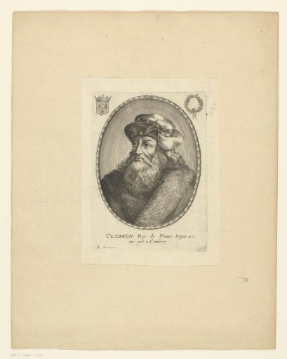 Portrait of Chlodio, King of the Franks