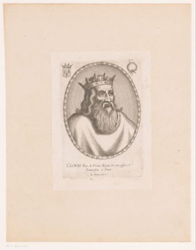 Portrait of Clovis I, King of the Franks