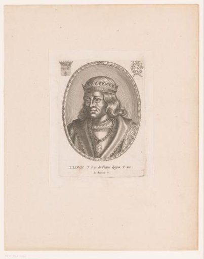 Portrait of Clovis III, King of the Franks