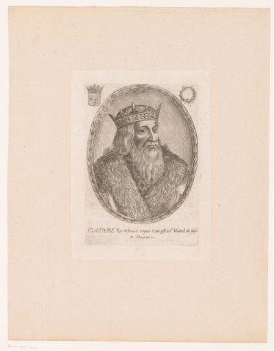 Portrait of Chlothar I, King of France