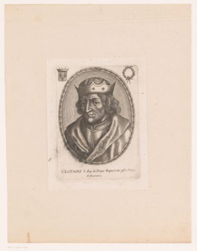 Portrait of Chlothar IV, King of France