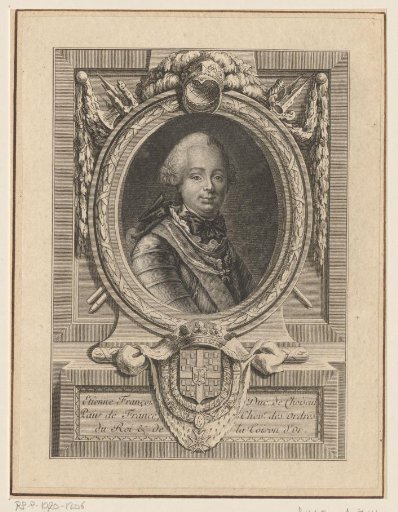 Portrait of Etienne François de Choiseul