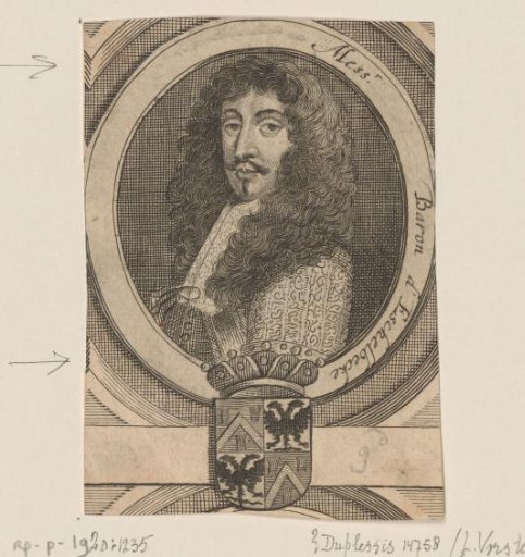 Portrait of Baron d'Eschelbecke