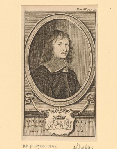 Portrait of Nicolas Fouquet