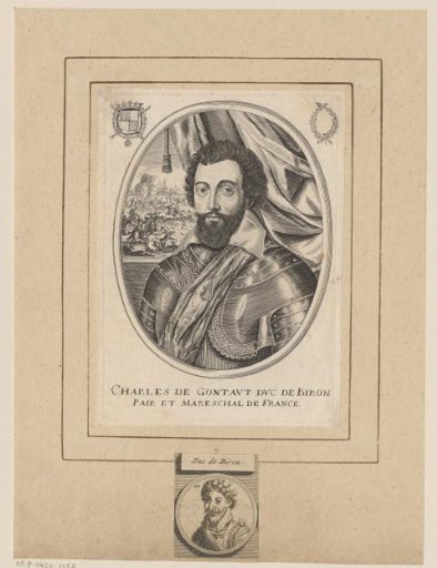 Portrait of Charles de Gontaut, Lord of Biron