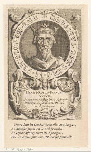 Portrait of Henry I of France
