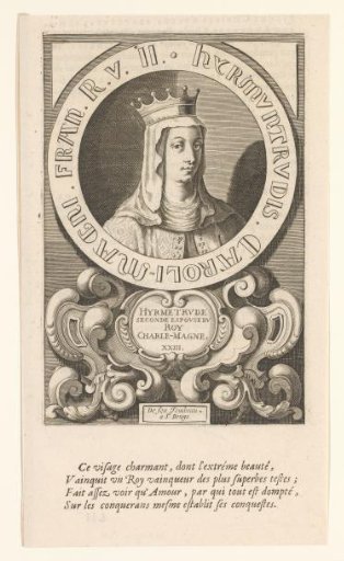 Portrait of Ermentrude of Orléans