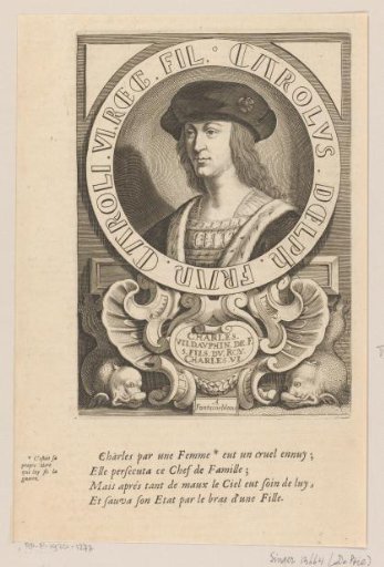 Portrait of Charles VII, King of France