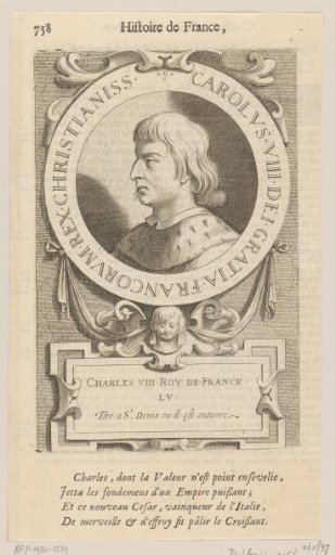 Portrait of Charles VIII, King of France