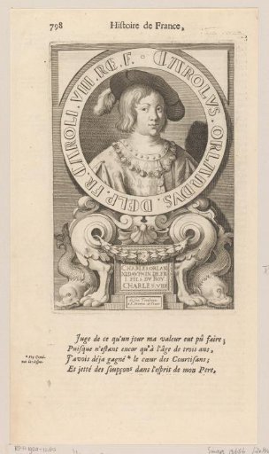 Portrait of Charles Orlando of France
