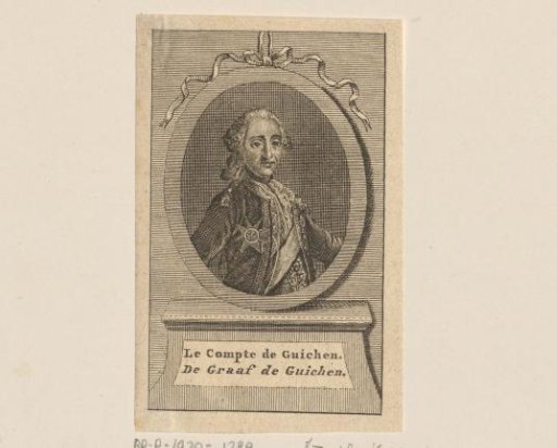 Portrait of Luc Urbain du Bouëxic, Count of Guichen