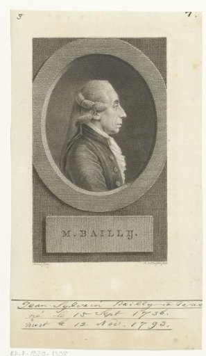 Portrait of the astronomer Jean Sylvain Bailly