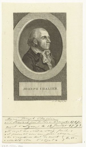 Portrait of Joseph Chalier
