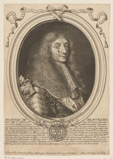 Portrait of François de Beauvilliers, Duke of Saint-Aignan