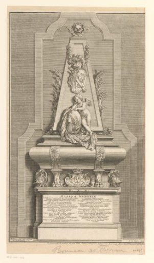 Tomb of Henri Bonneau de Trassy in the Cathedral of Tournai