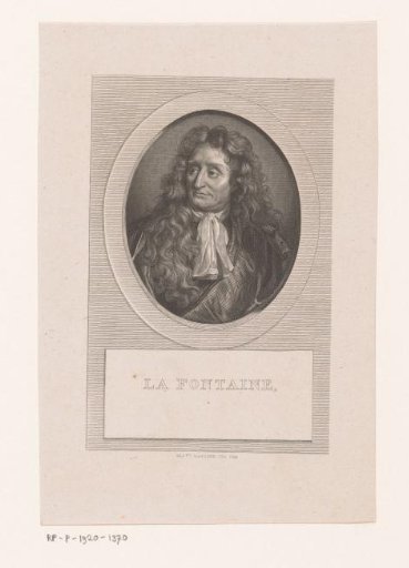 Portrait of Jean de La Fontaine