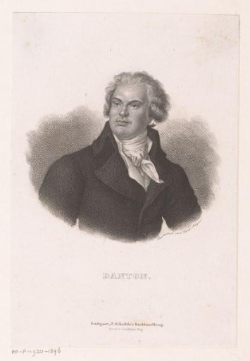 Portrait of Georges Jacques Danton