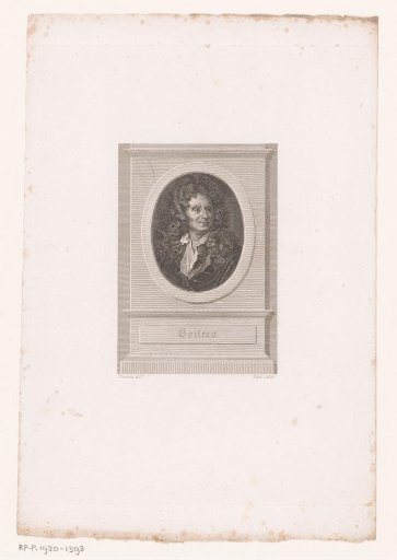 Portrait of Nicolas Boileau