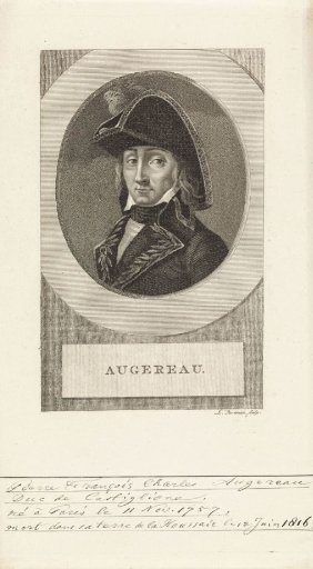 Portrait of Pierre François Charles Augereau, Marshal of France