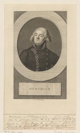 Portrait of Louis-Alexandre Berthier