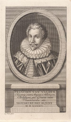 Portrait of François-Hercule of Valois, Duke of Anjou