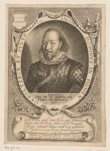 Portrait of Jakob von Hohengeroldseck und Sulz