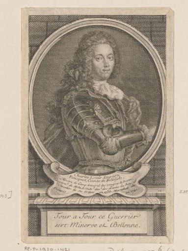 Portrait of Charles Louis Auguste Fouquet de Belle-Isle