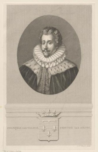 Portrait of François-Hercule de Valois, Duke of Anjou